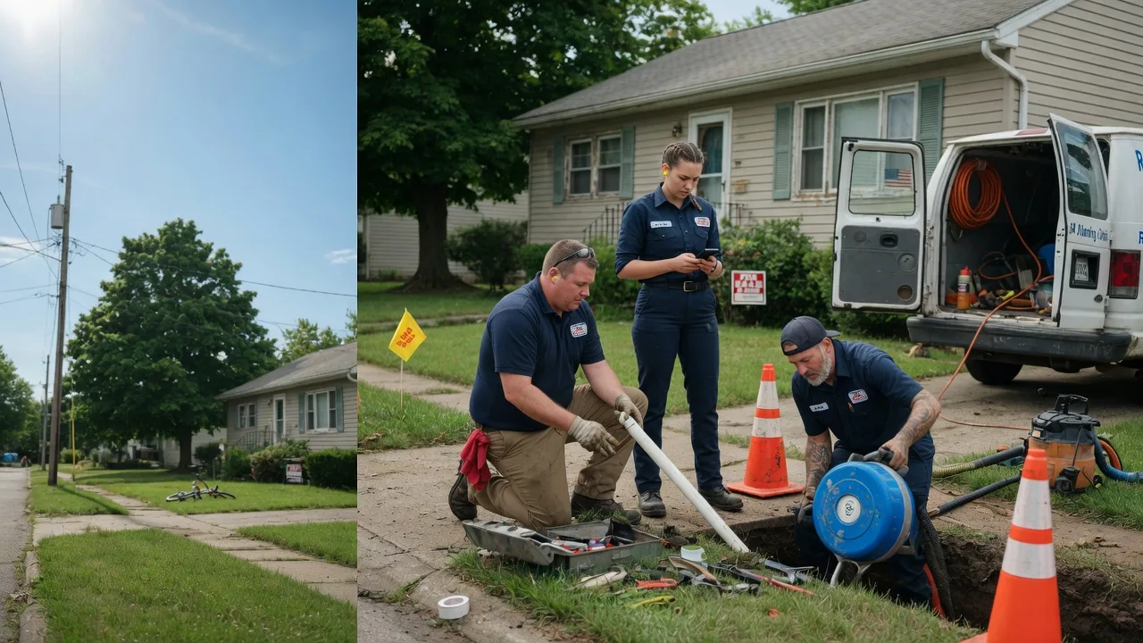 Sewer Line Repair in Mazon, IL near me